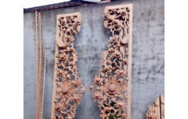 Cửa võng thờ gỗ chất lượng mẫu mã đa dạng -Làng nghề truyền thống Sơn Đồng