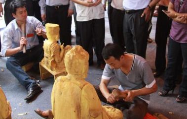 Đồ gỗ Hiệp Thủy - Cơ sở sản xuất đồ thờ làng mỹ nghệ Sơn Đồng